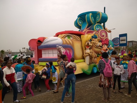 Carnival Float Santa Maria